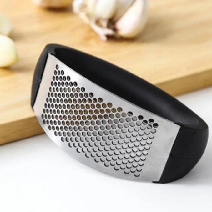 Garlic Press Stainless Gen 2 Alat Penghancur Bawang Onion Crusher
