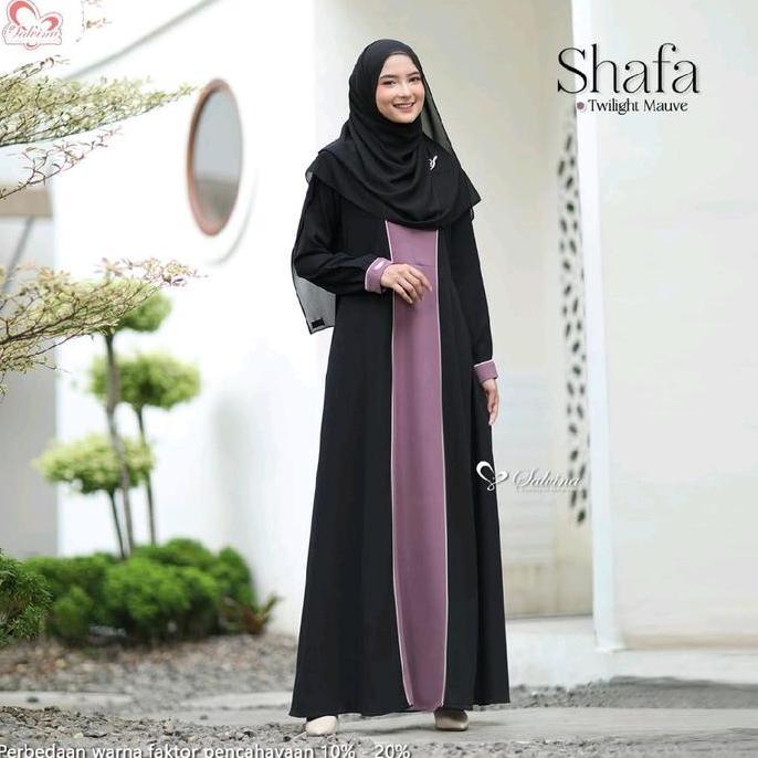 Murah SHAFA DRESS SALVINA BLACK SERIES TERLARIS Non COD