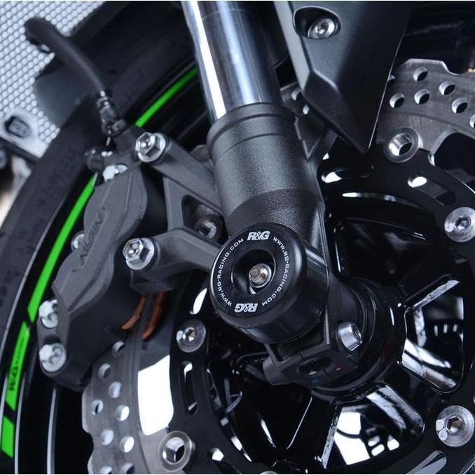 Axle Sliders R&G Z900 '17/Z900RS '18 Fork Protectors FP0194BK