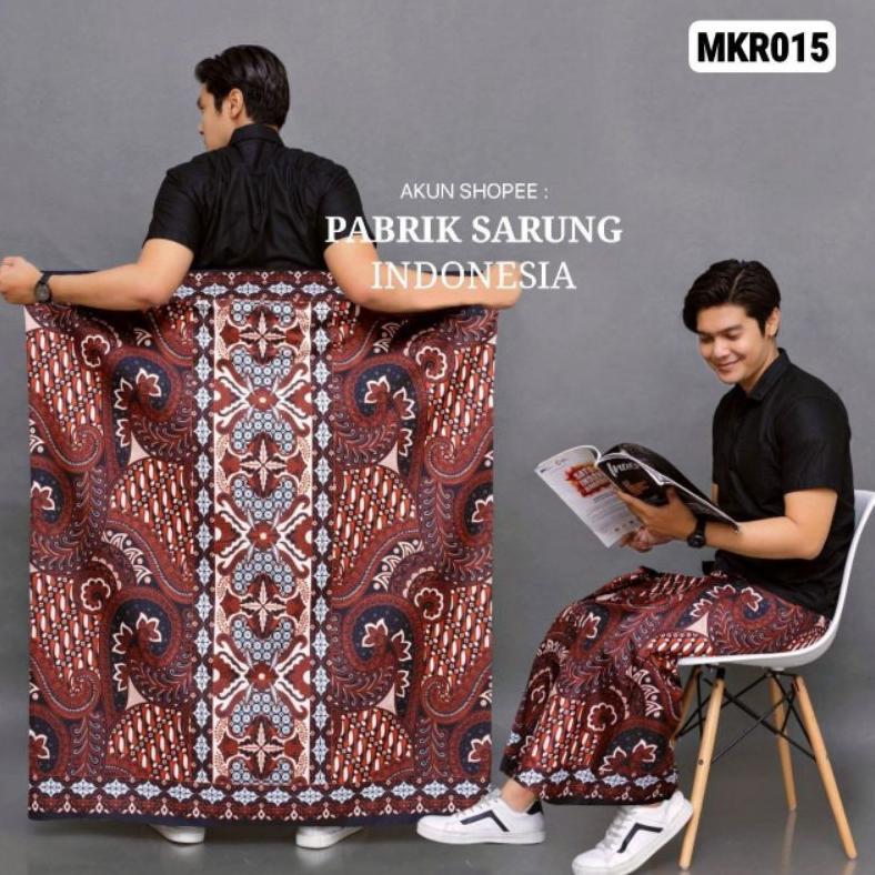 MURAH (PABRIK SARUNG) SARUNG BATIK SIDOMUKTI PRIA DEWASA