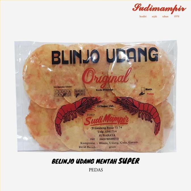 Emping Belinjo/Blinjo Udang Mentah Sudi Mampir | Oleh Oleh Surabaya