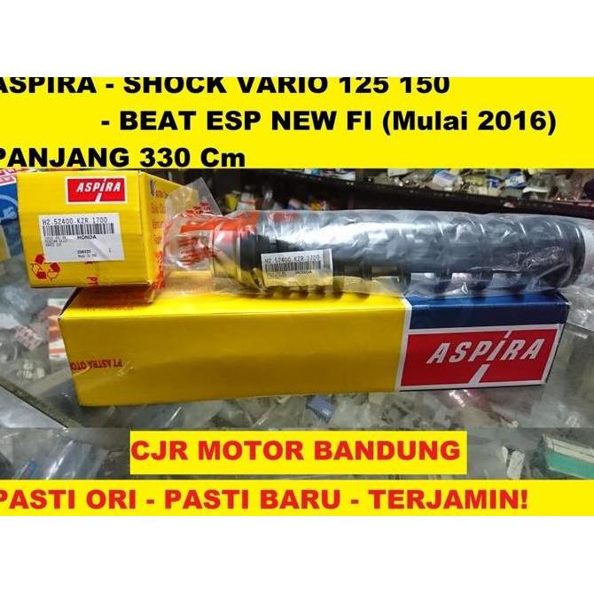 Shock Belakang ASPIRA Shock breaker Motor Vario 125 150 Techno CBS ESP