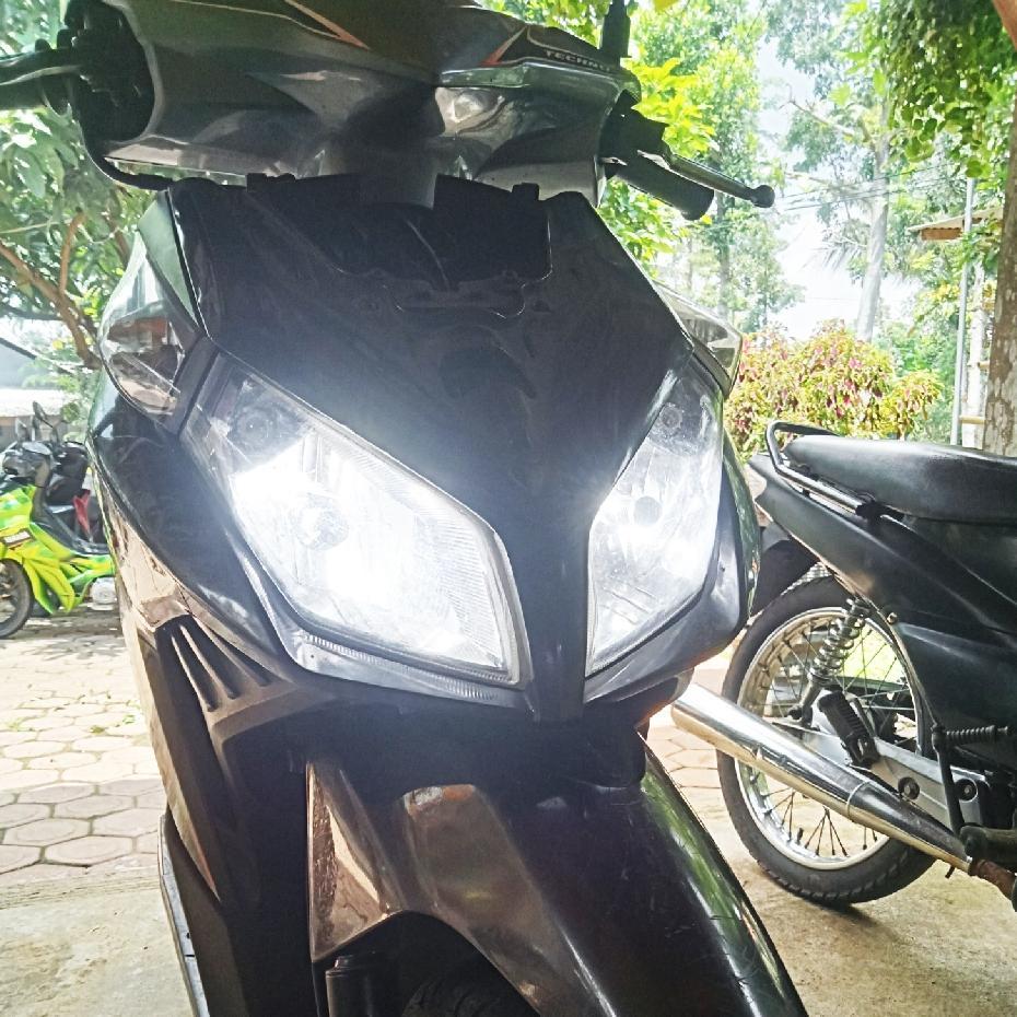 Promo Seametal Lampu Led Motor Super Terang H6 M5 P15D Bohlam Lampu Depan Sepeda Motor Led Canbus 12