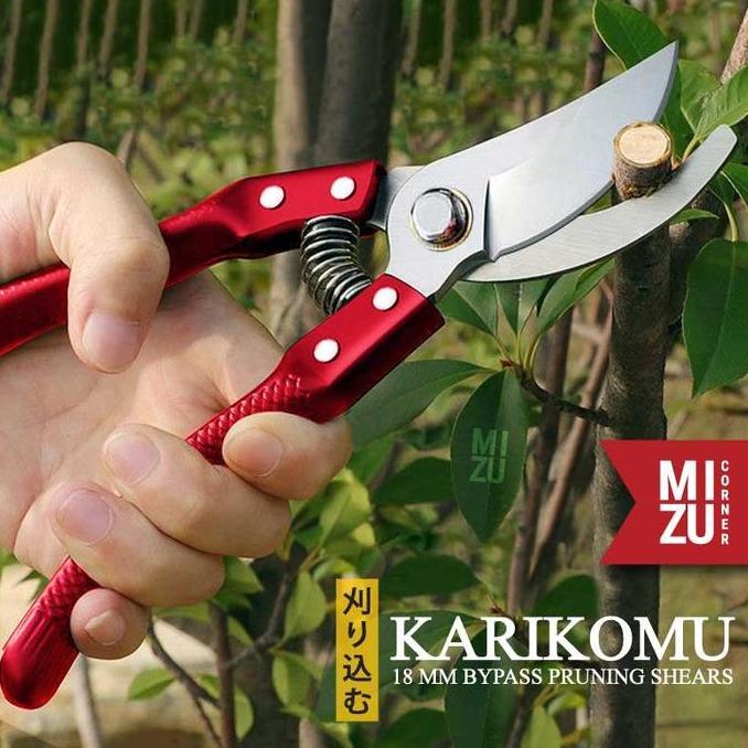 MONTMERY MIZU KARIKOMU Bypass Pruning Shears Gunting Taman Gunting Stek Bonsai Gunting Dahan Ranting
