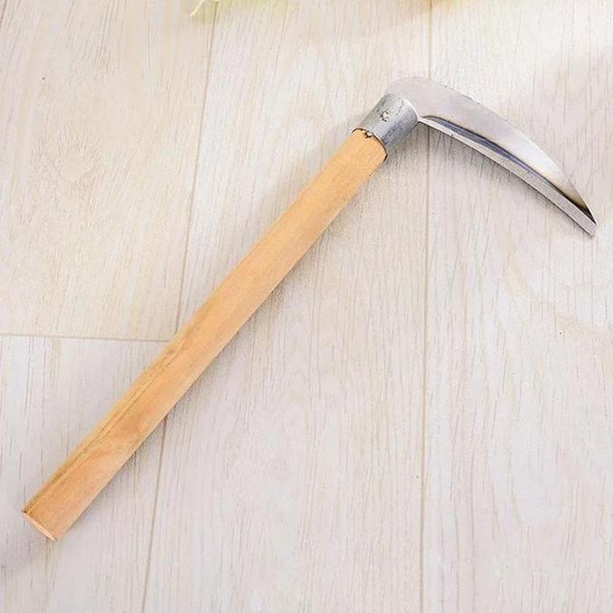 SHAKESPARE Pisau Arit Berkebun Multifungsi Pisau Camping Outdoor Alat Arit Rumput