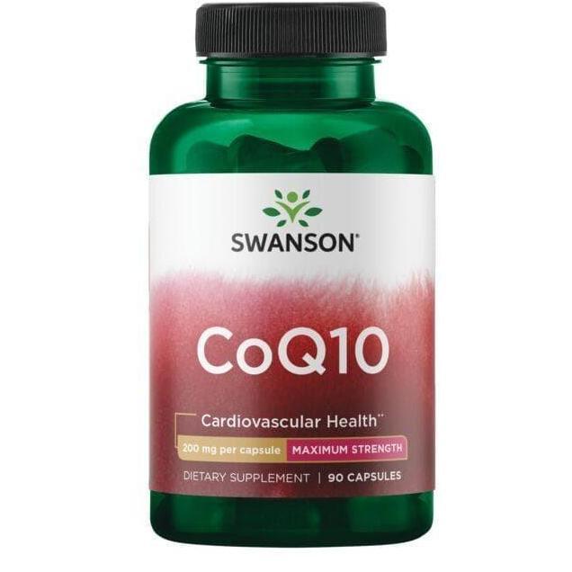Swanson Ultra Coq10 - Maximum Strength 200 Mg Supports Cardiovascular Health - 30 Caps / 200Mg _Vibe