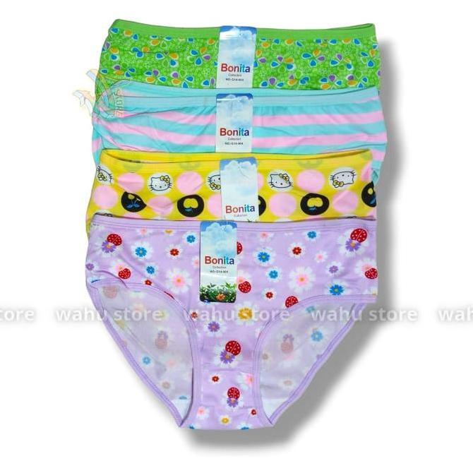 12 Pcs Celana Dalam Wanita Remaja Abg Cd Remaja Anak Perempuan
