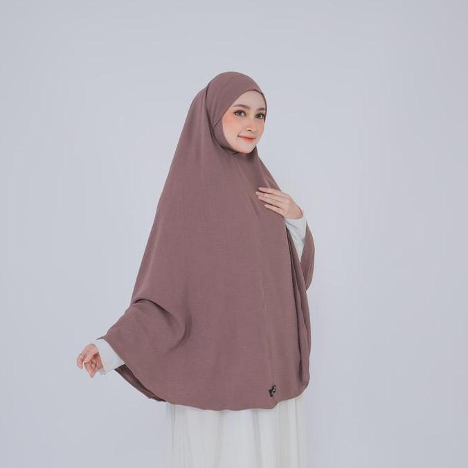 almiftah-HIJAB DAGU MALAY JUMBO CRINKLE XXL/JILBAB DAGU JUMBO/BERGO DAGU MALAY (TERBAIK) (TERBARU) (