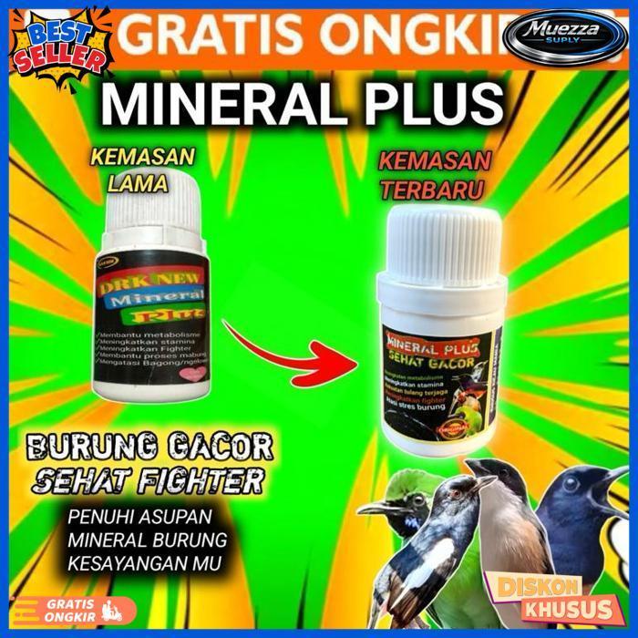 Exclusive Mineral Plus Vitamin Burung Drk New