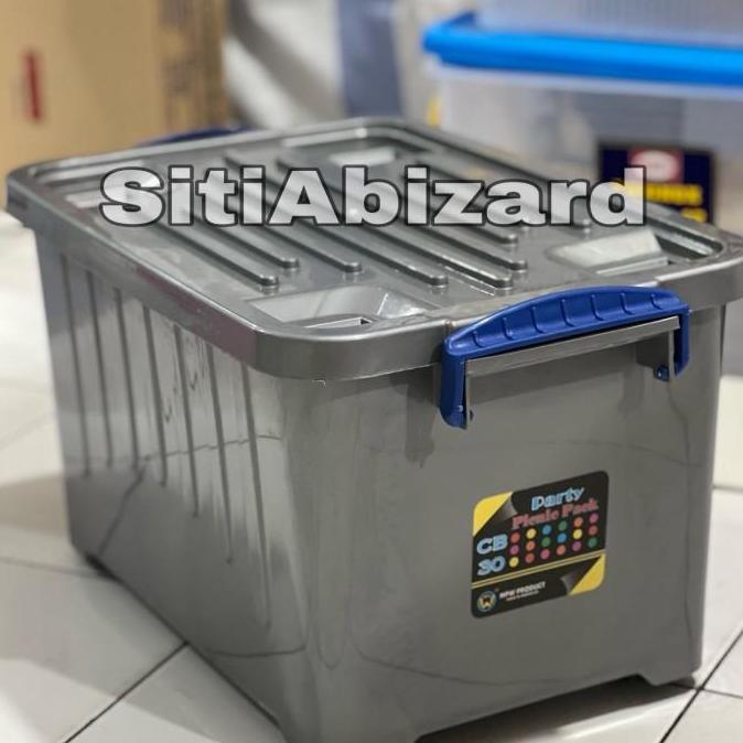 Container Box CB60,CB90,CB140,CB180 Silver / Box Abu - Abu