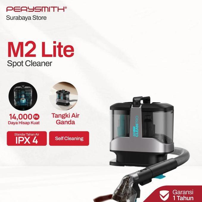 TERLARIS - PerySmith Surabaya M2 Lite 14Kpa Suction Wet Vacuum Cleaner Deep Cleaning Wet Vacuum Clea