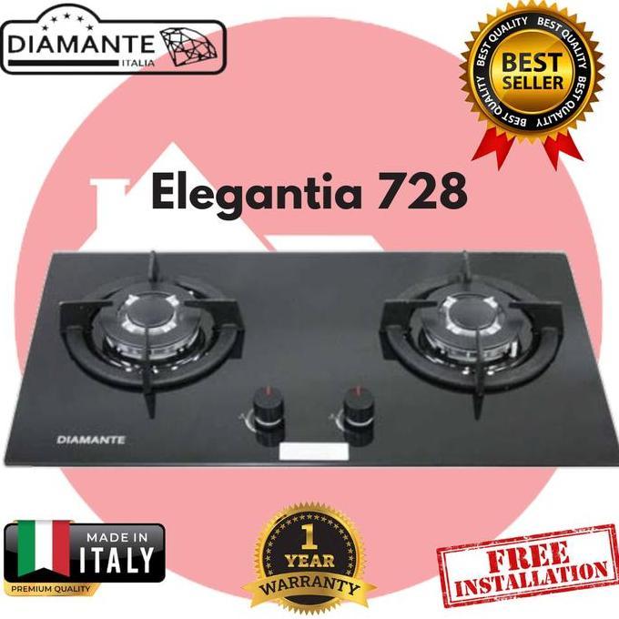 KOMPOR DIAMANTE ELEGANTIA 728