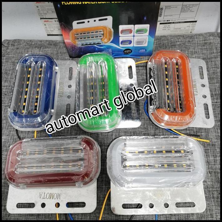 BEST DEAL LAMPU LED MOBIL TRUK KEDIP BERJALAN RUNNING LED MOBIL 24 VOLT MOMOTA 