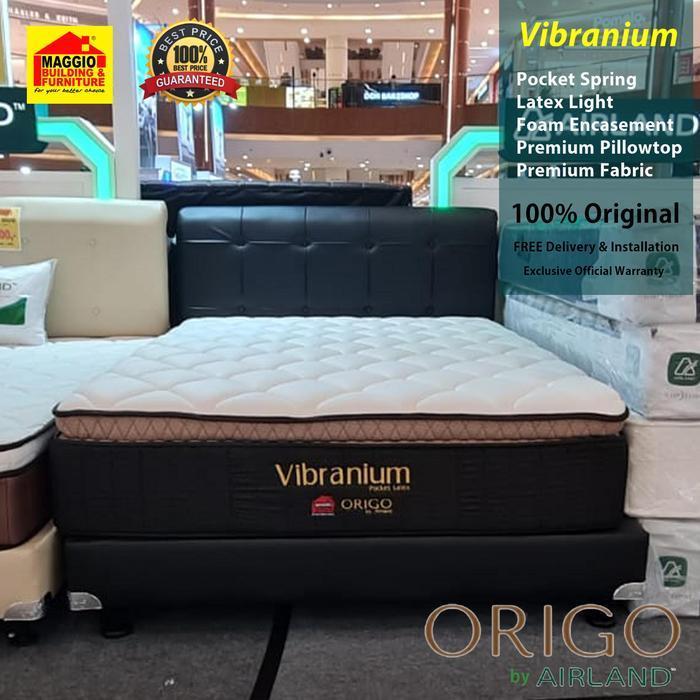 KASUR SPRINGBED ORIGO - MATRAS FURNITURE - MAGGIO VIBRANIUM - ORIGO by AIRLAND SPRINGBED