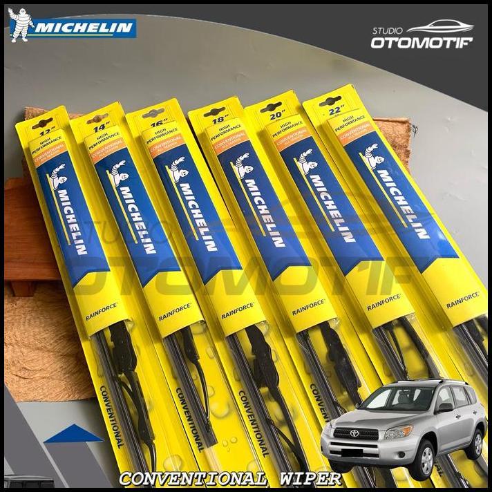TERLARIS WIPER RAV4 RAV 4 2006-2012 MICHELIN CONVENTIONAL WINDSHIELD WINDSCREEN WIPER