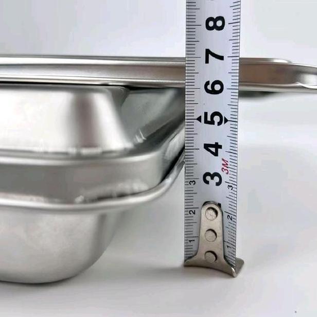 (MBG) FOOD TRAY SS | WADAH MAKAN | TEMPAT MAKAN STAINLESS | TEMPAT SAYUR MAKANAN | WADAH MAKANAN MBG