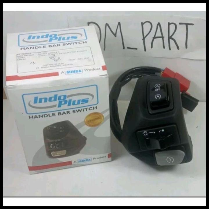 HOT DEAL SAKLAR TOMBOL SWITCH HOLDER KANAN STATER STOP LAMPU AEROX PNP MIO J GT M3 GT 125  XEON SOUL