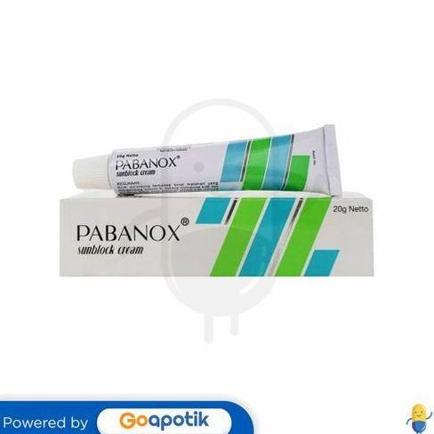 PABANOX SUNBLOCK KRIM 20 GRAM (TERBAIK) (TERBARU) (TERMURAH)