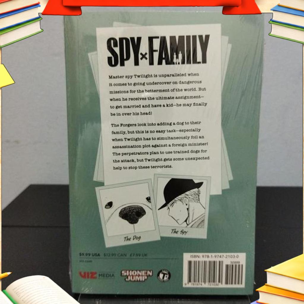 Spy X Family Vol 4 Tp Tatsuya Endo Viz Media Komik English Manga