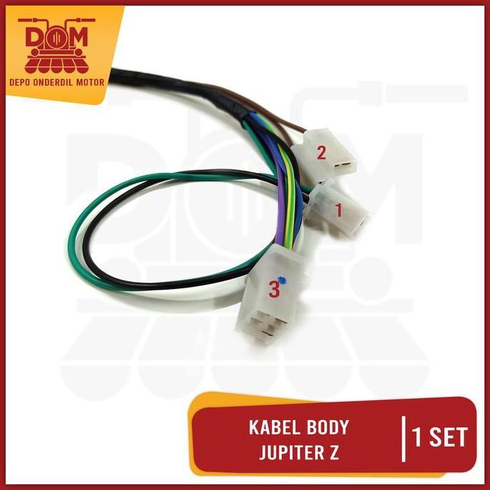 Promo Kabel Body Jupiter Z (TOKAIDO) Harness Wire Cable Bodi Set Engine Motor Motorcycle Yamaha Jupi