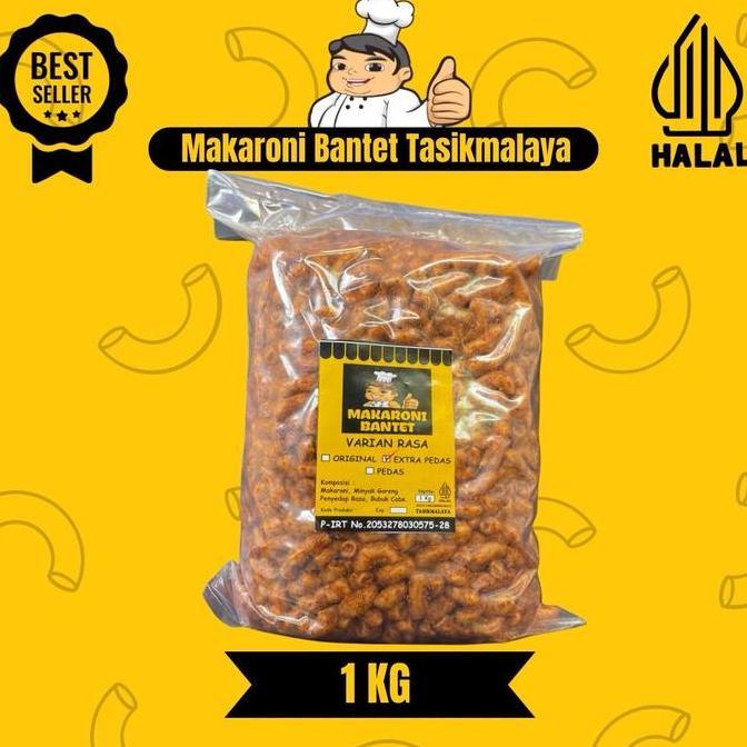 1 Kg Makaroni Bantet Cap Koki Food makaroni bantet pedas
