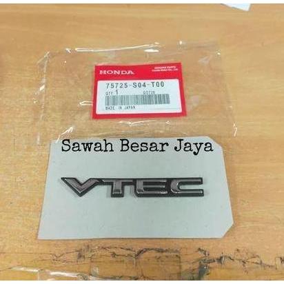 Emblem Logo Vtec Honda Jazz Gd3 City Gd8 2003 2004 2005 2006 2007 2008 . City Z 1999-2002 . Civic Es