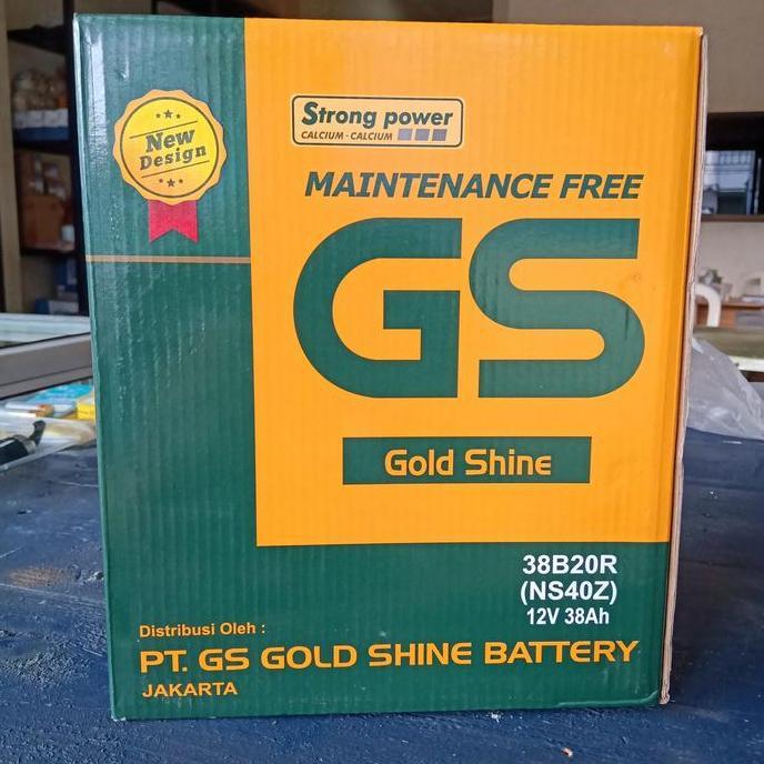 TERBARU - Aki Avanza/Aki Xenia/GS Gold Shine MF NS40Z/ GS NS 40Z/GS NS 40 Z