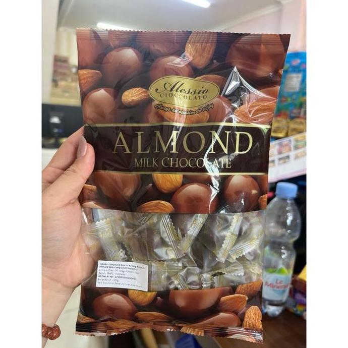 Alessio Almond Chocolate 200g Coklat Almond Malaysia TU
