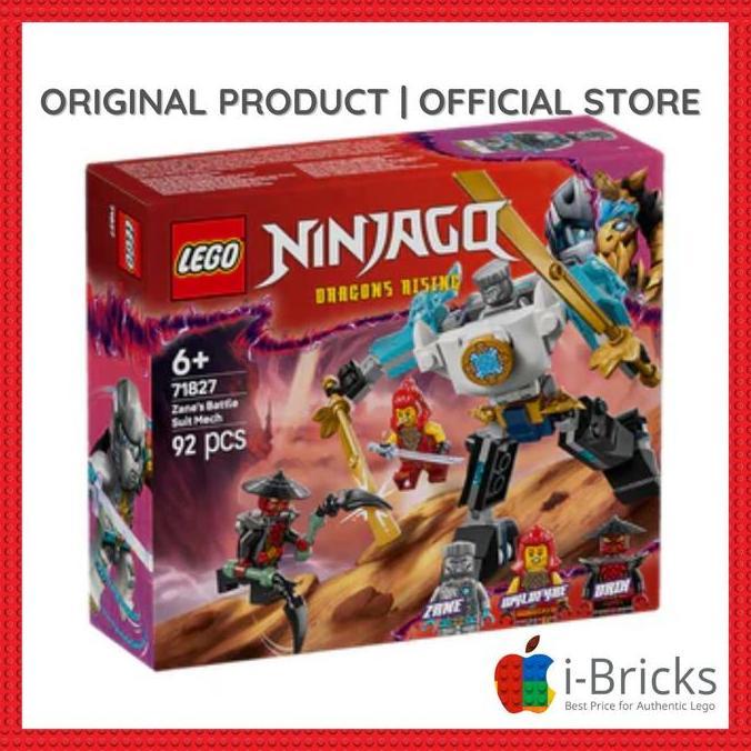Lego Ninjago 71827 Zane Battle Suit Mech (TERBAIK) (TERBARU) (TERMURAH)