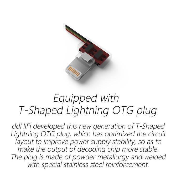 DD DDHIFI TC44A / TC 44A USB C / Lightning Version to 4.4mm Adapter (TERBAIK) (TERBARU) (TERMURAH)