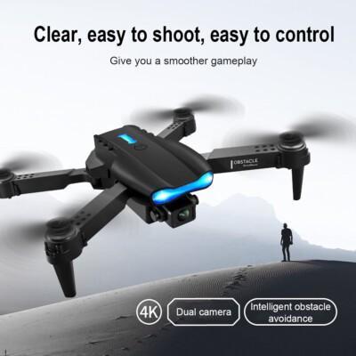 E99 Drone Vision Kamera Mini Canggih Lipat Dengan Kamera Hd Kontrol Jarak Jauh, Kamera Stabil