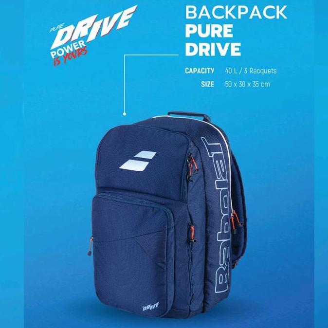 HARGA DISC - Tas Ransel BABOLAT PURE DRIVE / Babolat Pure Drive Backpack / Back pack Tenis Babolat P