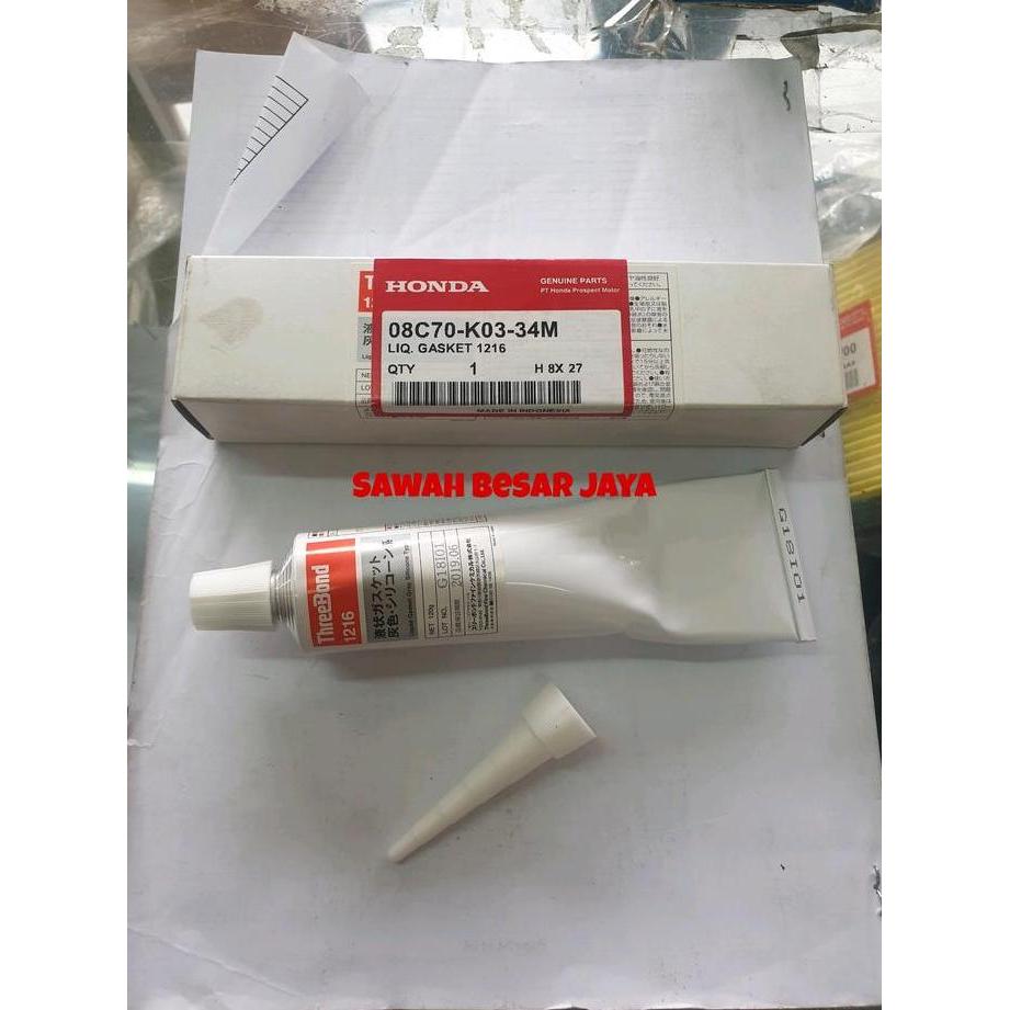 Lem Gasket Packing Paking Bak Carter Karter Honda Brio Mobilio Jazz Rs City Civic Freed Crv Brv Hrv 