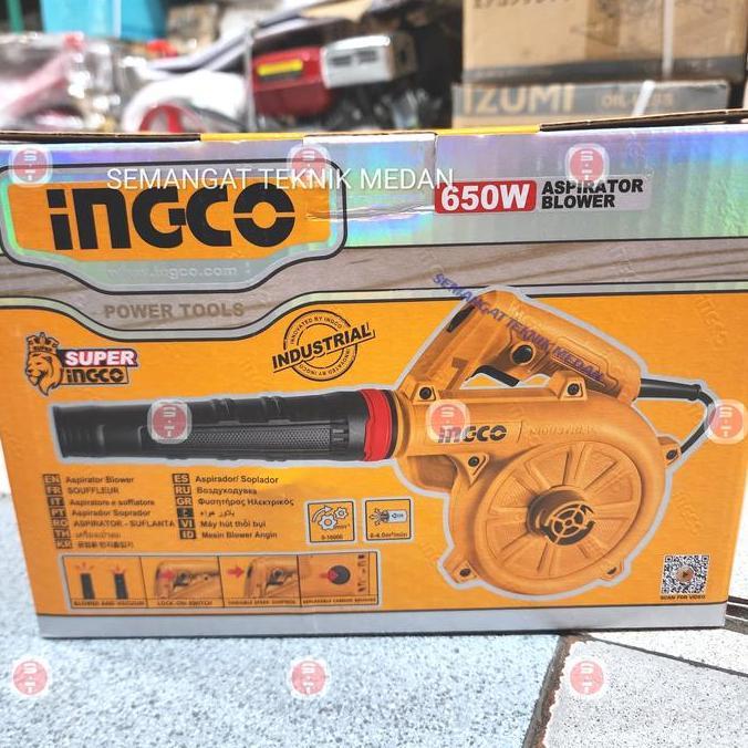 MESIN ASPIRATOR BLOWER PENGERING BULU KUCING ANJING 650 W INGCO AB6038