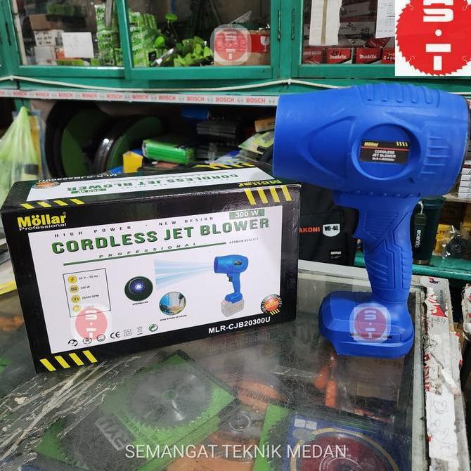 NEW CJB20300U MESIN JET BATERAI CORDLESS LITHIUM BLOWER 20V UNIT MOLLAR