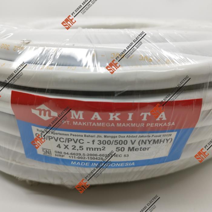Kabel Makita NYMHY NYYHY 4x2.5 ROLL 50M Putih