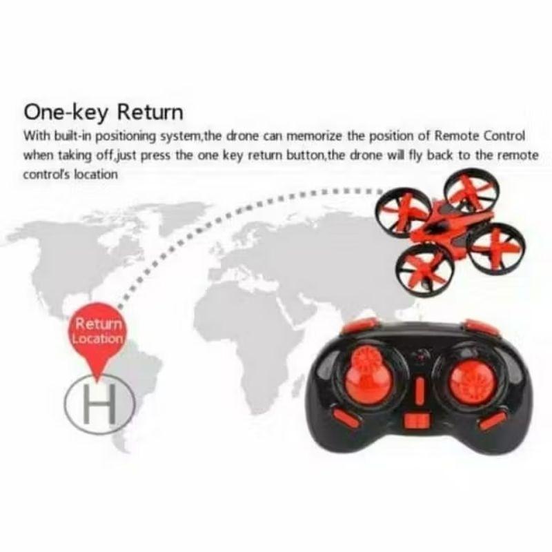 Drone Nihui Nh-010 Rc Drone 2.4G 6Ch 6Axis Giro Mini Quadcopter