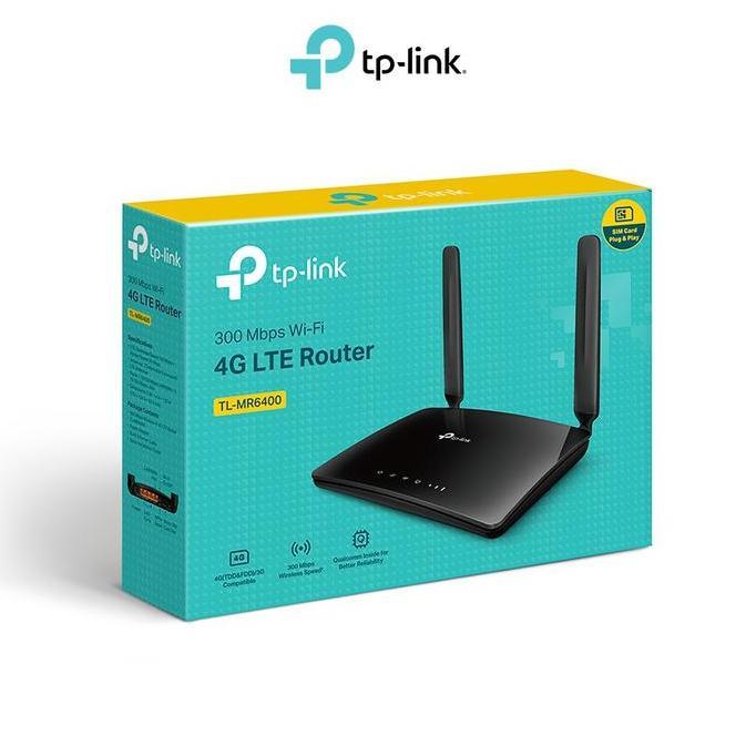 TERMURAH - Tp-Link TL-MR6400 Wifi Router Modem Wifi 4G Unlock ALL Operator