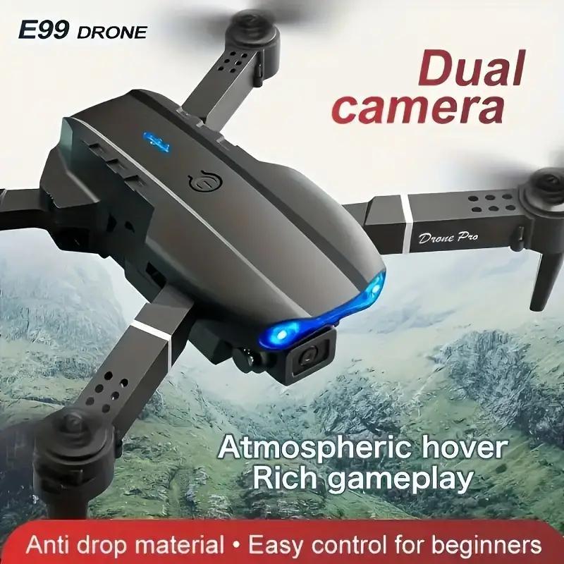 Grosir Kids Drone E99 Camera 4K Hd Lipat / Drone Dengan Hover Stabil & Mudah Dikendalikan