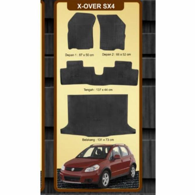 TERMURAH - karpet karet mobil sx4 x over
