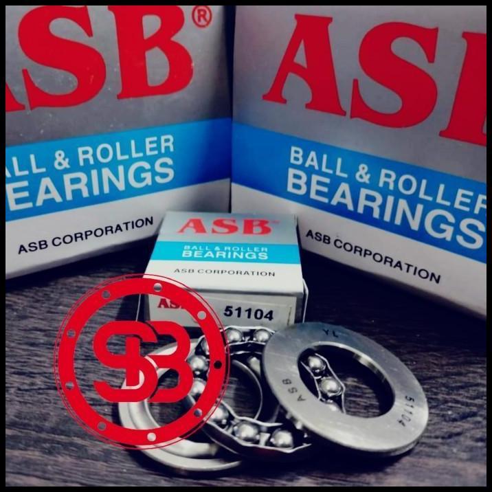 GRATIS ONGKIR BEARING 51104 ASB (HARGA PER BIJI)