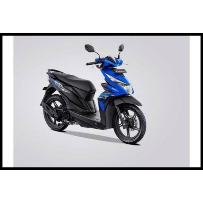 DISKON (ORI) STRIPING HONDA BEAT FI ESP 2018 2019 BIRU HITAM  ORIGINAL 