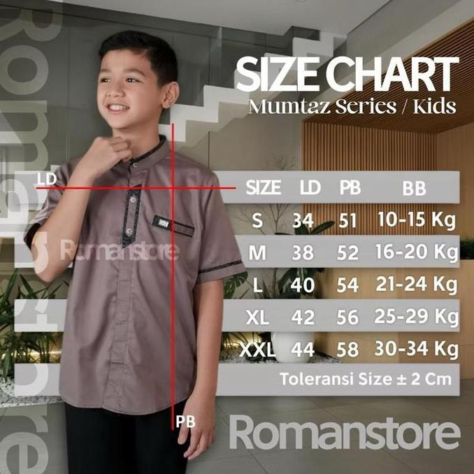 Baju Koko Muslim Couple Ayah Dan Anak Terbaru Motif Mumtaz bajumuslim dewasa