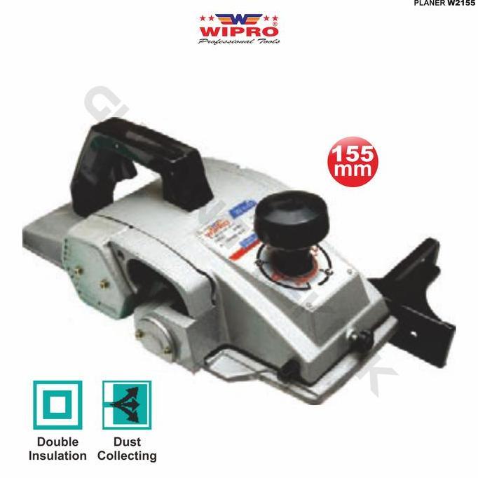 REZORHA Mesin Planer 155mm WIPRO W-2155 / Mesin Serut Kayu Ketam Sugu Pasah