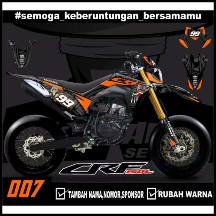 TERBARU (PREMIUM) STIKER DECAL CRF 150 L BARONG FULLBODY TRAIL SUPERMOTO