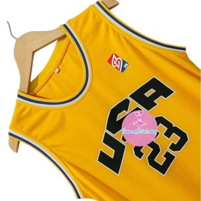 NEW DEALS Kaos Jersey Dewasa Baju Jersey Basket Olahraga Jersey Basket Pria Dan Wanita