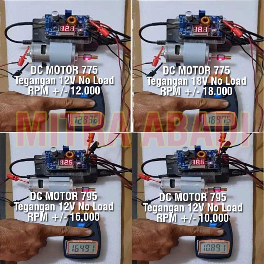 Fan Motor Dc 12V High Speed & Torsi Besar