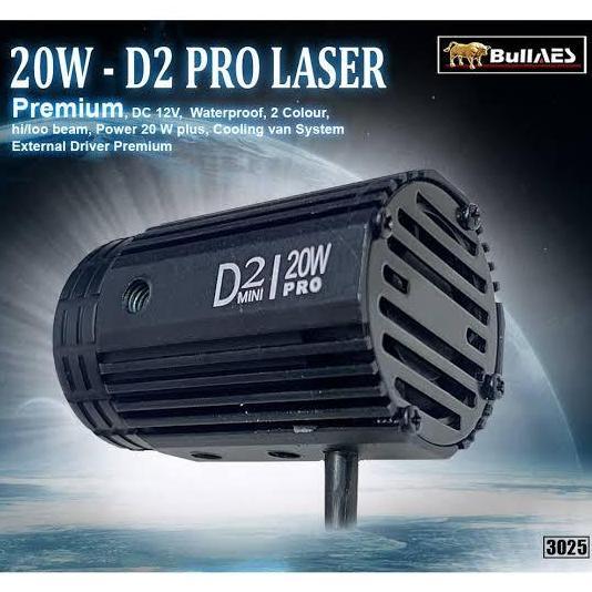 Promo LAMPU TEMBAK D2 LASER PRO AES SUPERBRIGHT MODUL INVERTER BALLAST LUAR SET D2 HI LOW MINI GUN D