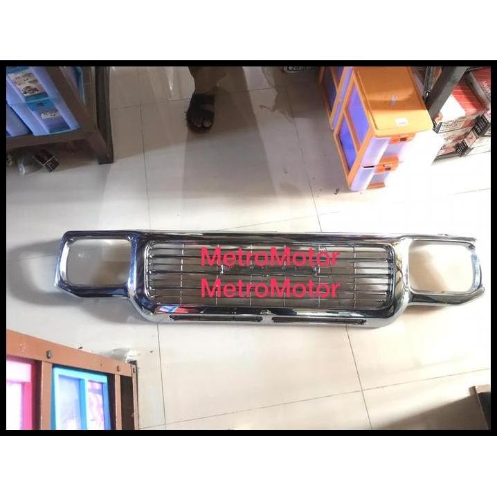 DISKON GRILL DEPAN TENGAH DAIHATSU TAFT GT F70 CHROME KROM CROME CHROM 