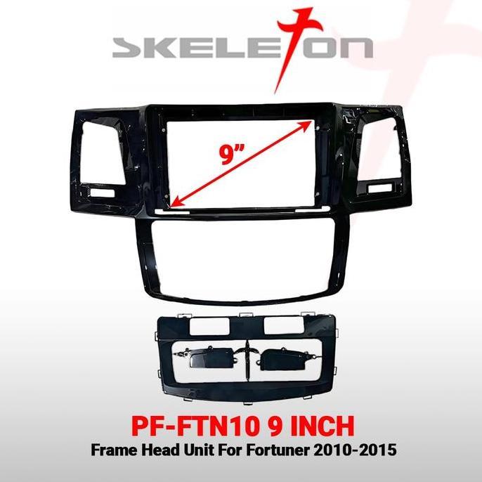 Frame Head Unit 9 Inch Mobil Fortuner 10 Frame Android Skeleton High Quality